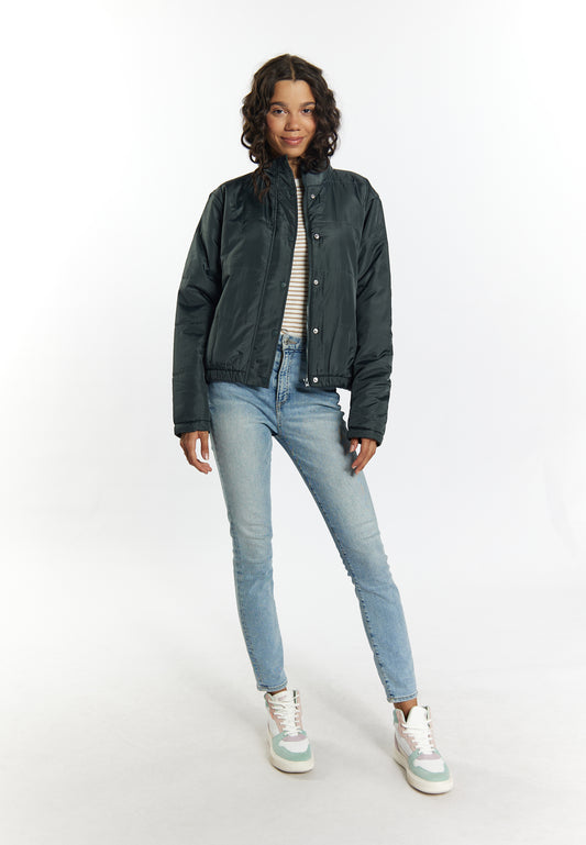 myMo Damen leicht gepolsterte Blousonjacke
