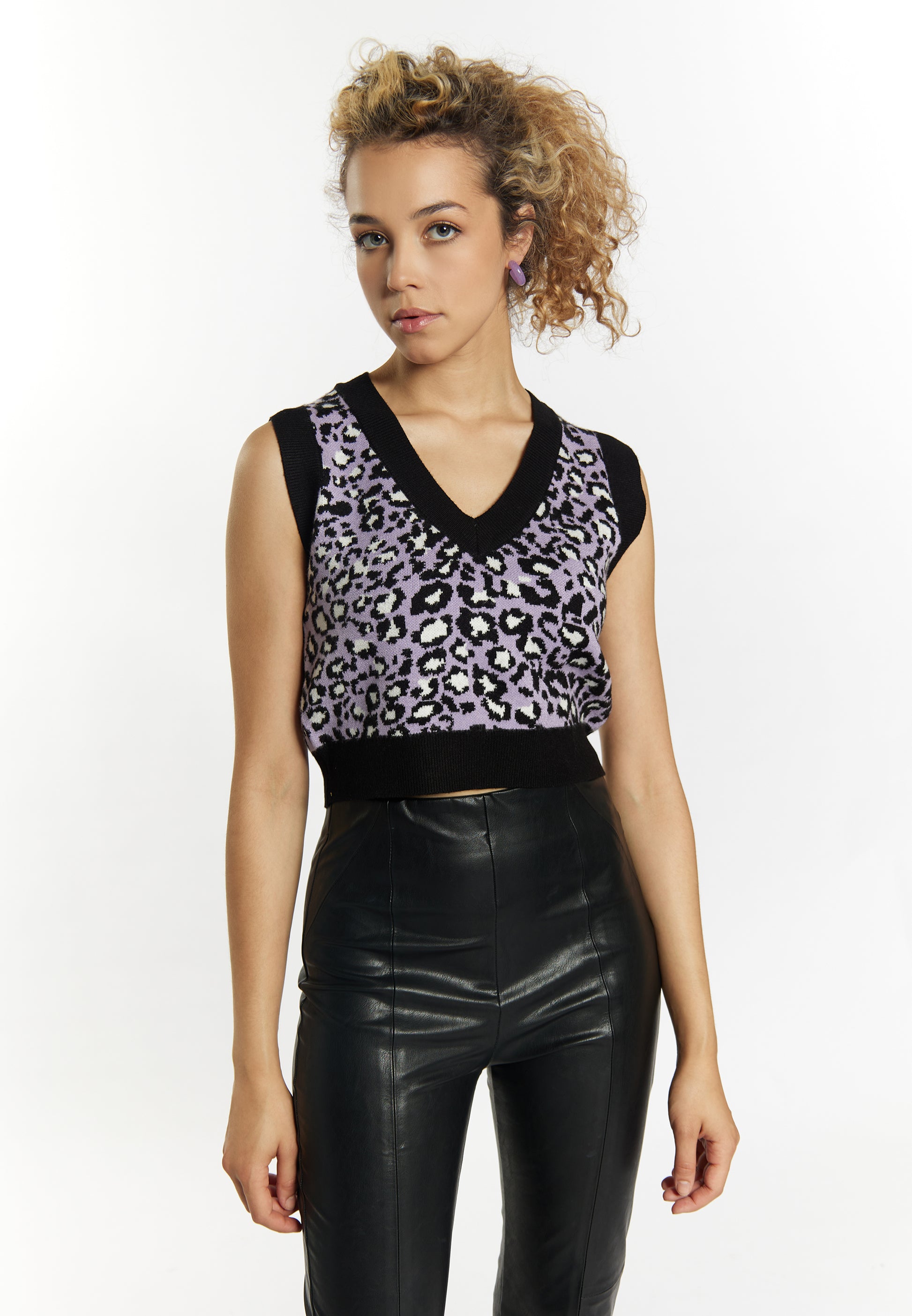 myMo ROCKS Women's Knitted Sweater Vest