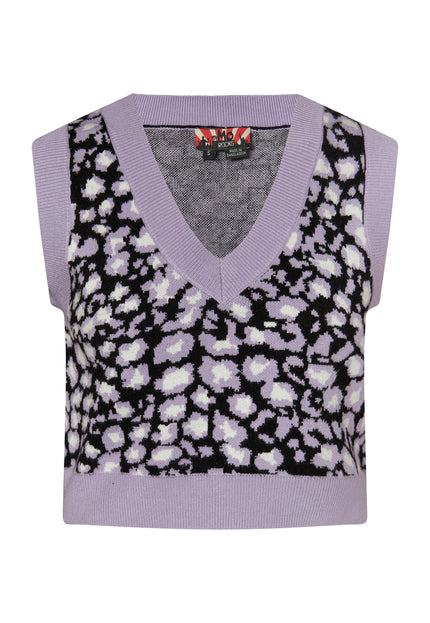 myMo ROCKS Damski Sweter Bez Rękawów