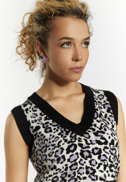 myMo ROCKS Women's Knitted Sweater Vest