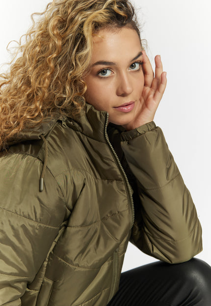 myMo Damen leicht gepolsterte Jacke