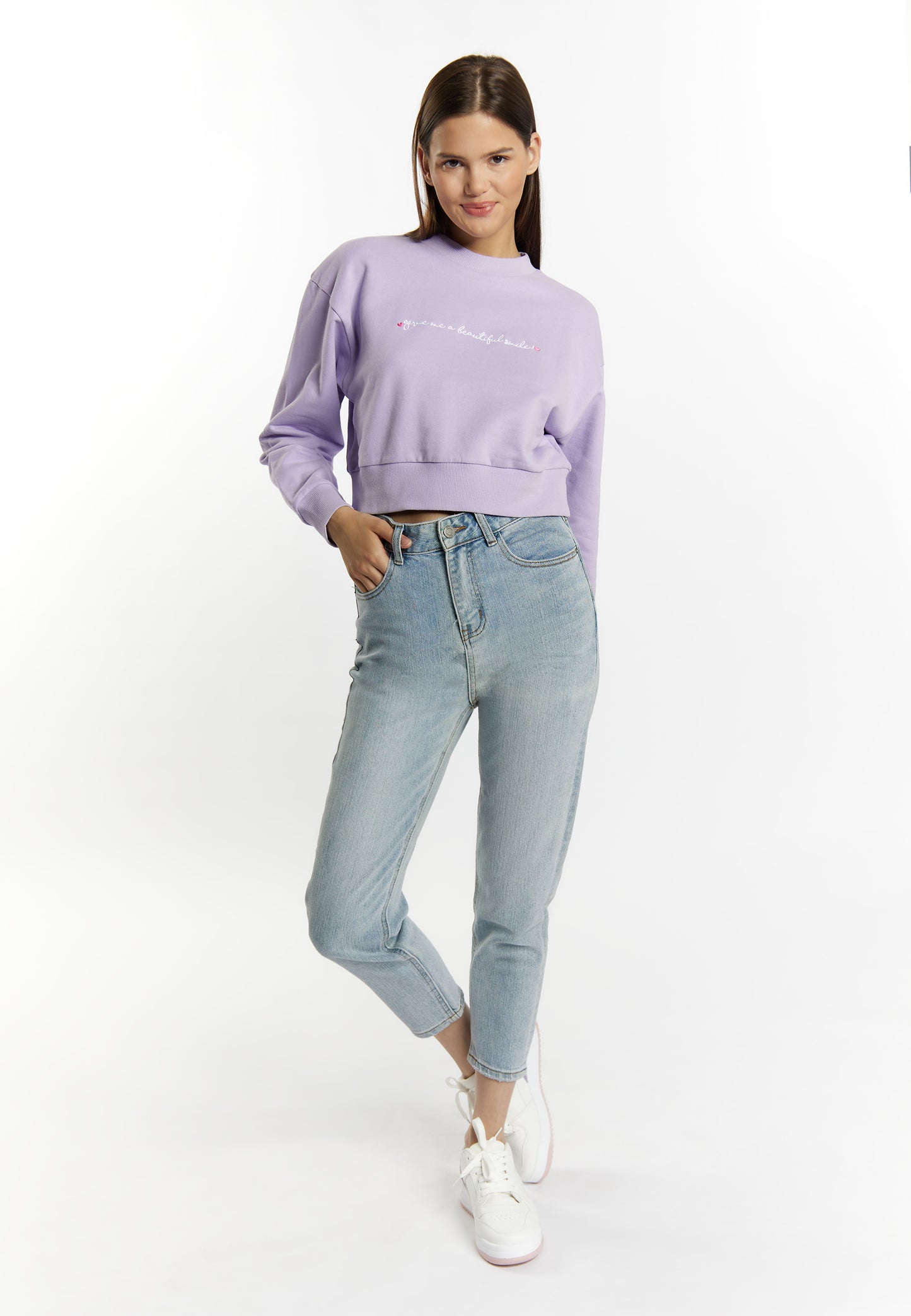 myMo Women's Cropped Sweatshirt