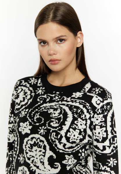 myMo ROCKS damski sweter dzianinowy