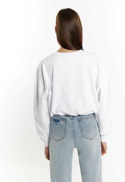 myMo Damen Cropped Sweatshirt