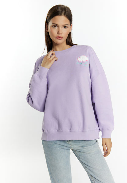 myMo Women's Sweatshirt With Appliqu?©