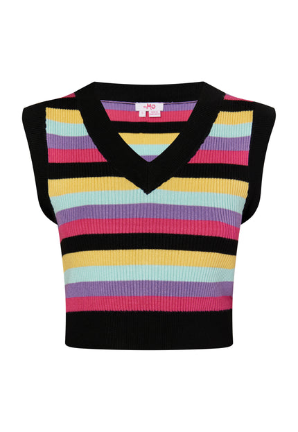 myMo Damski Sweter Bez Rękawów