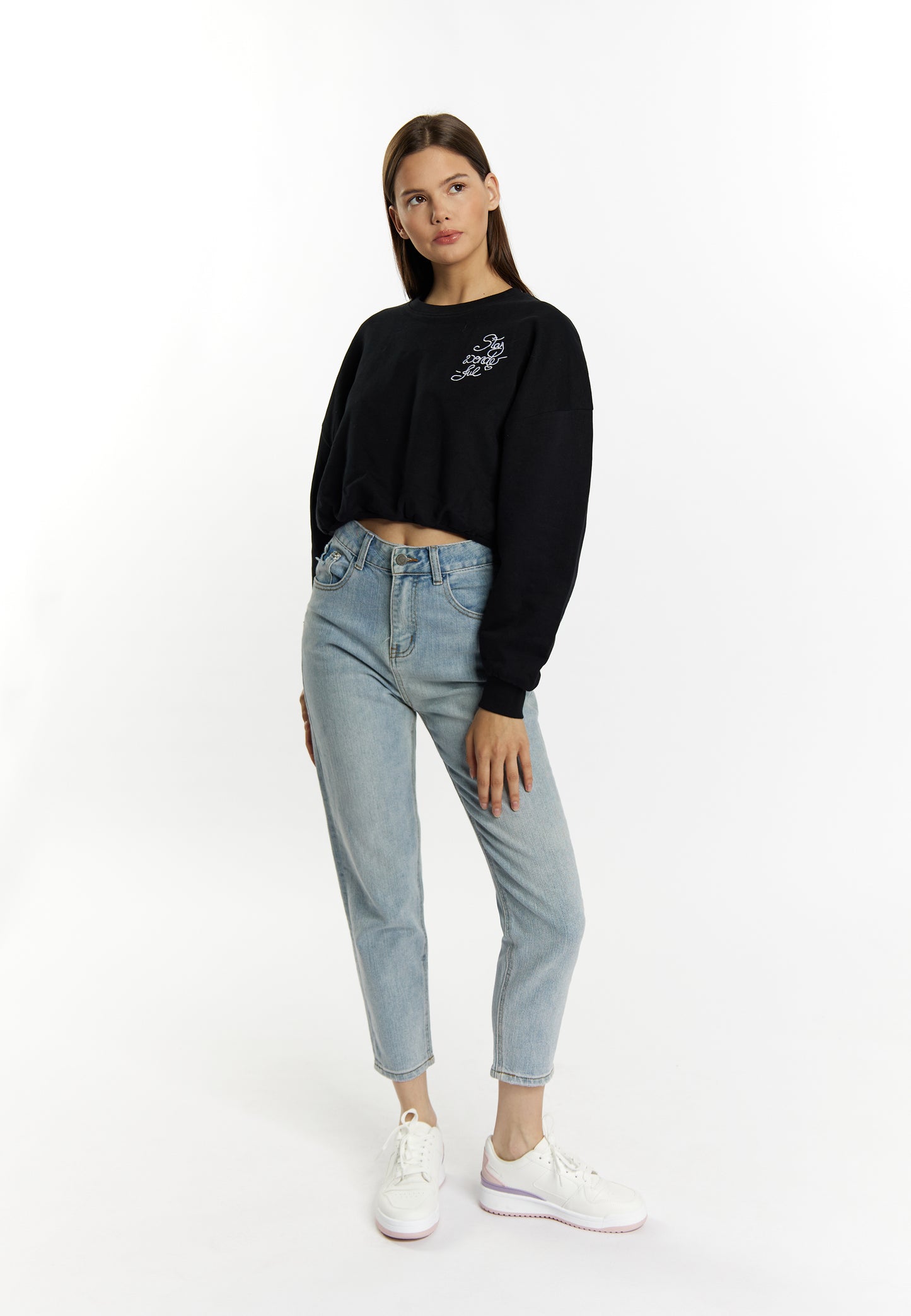 myMo Women's Cropped Sweatshirt