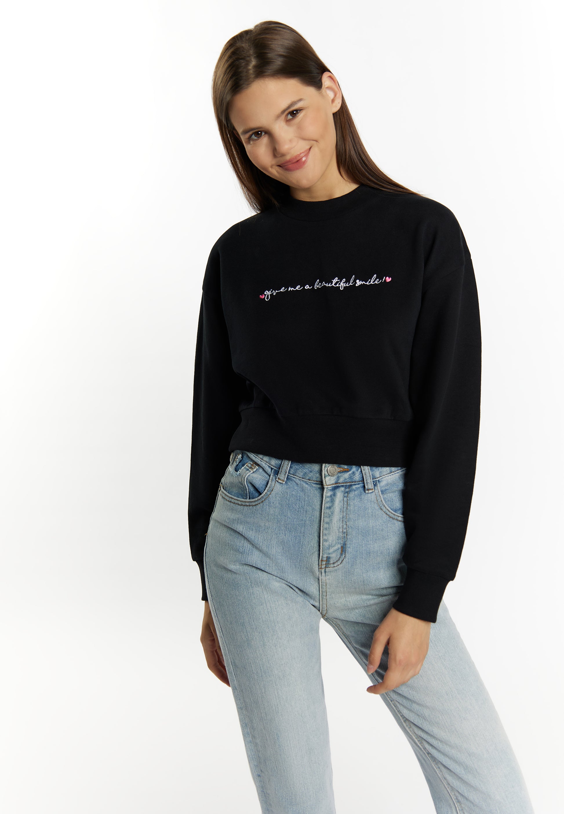myMo Women's Cropped Sweatshirt