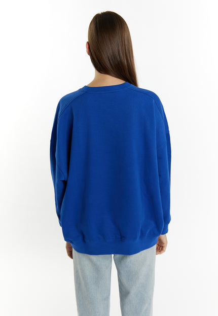 myMo Damen Sweatshirt mit Applikation©