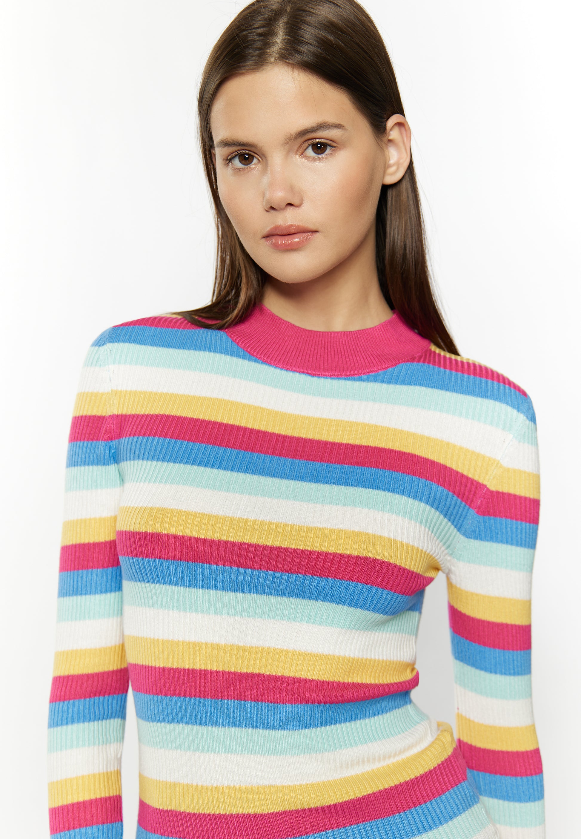 myMo Women's Rib Knit Sweater