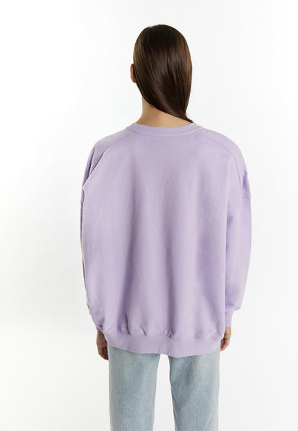 myMo Damen Sweatshirt mit Applikation©