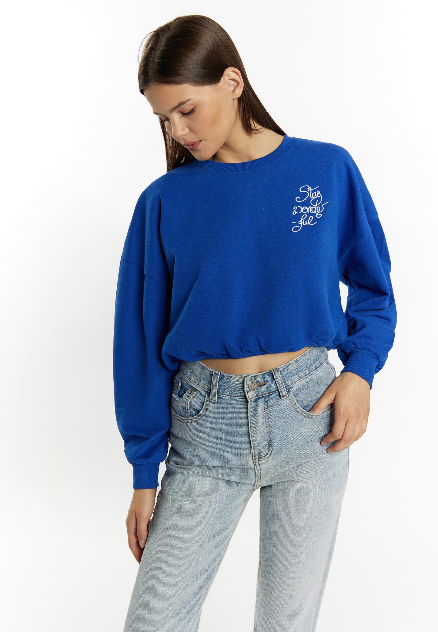 myMo Women's Cropped Sweatshirt