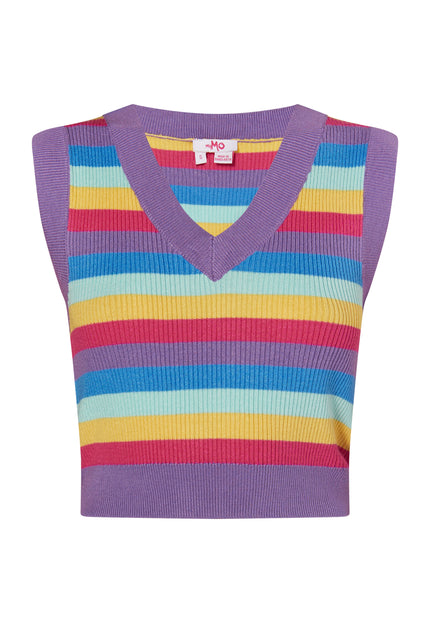 myMo Damski Sweter Bez Rękawów