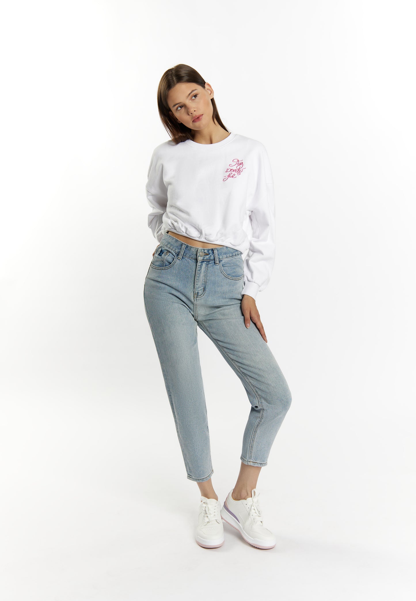 myMo Women's Cropped Sweatshirt