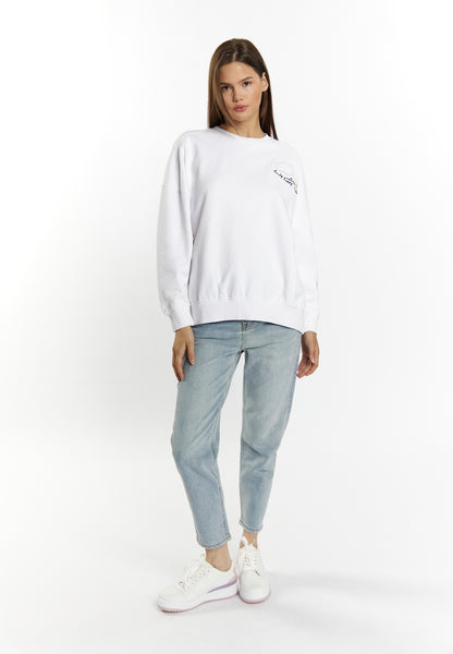 myMo Women's Sweatshirt With Appliqu?©