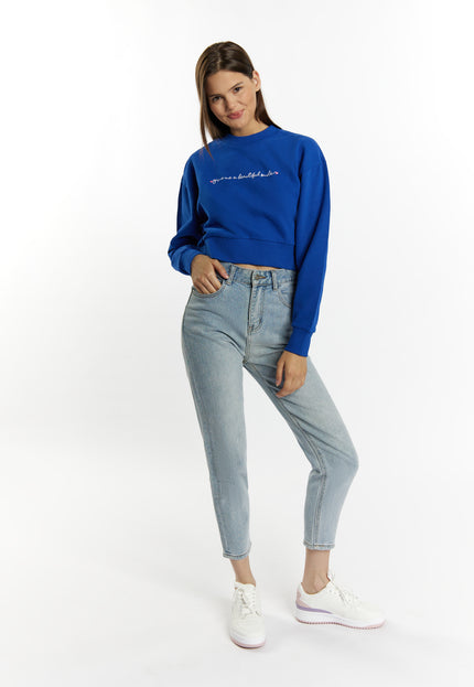 myMo Damska Krótka Bluza