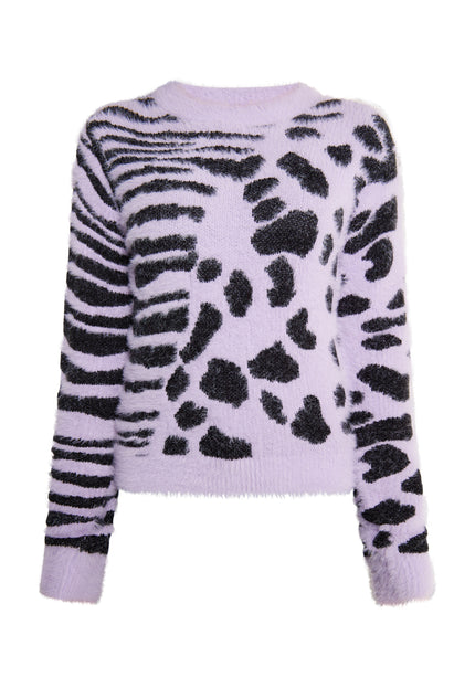 myMo ROCKS Damski Sweter Dzianinowy