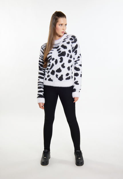 myMo ROCKS Damski Sweter Dzianinowy