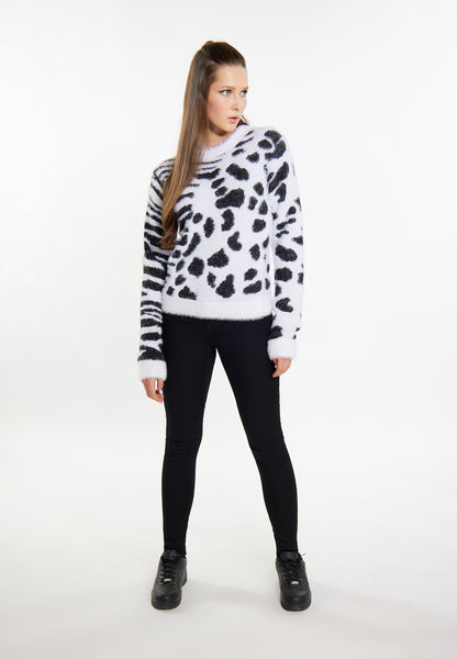 myMo ROCKS damski sweter dzianinowy