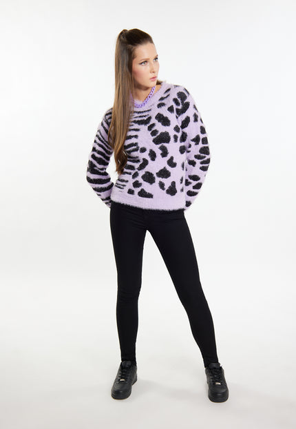myMo ROCKS Damski Sweter Dzianinowy