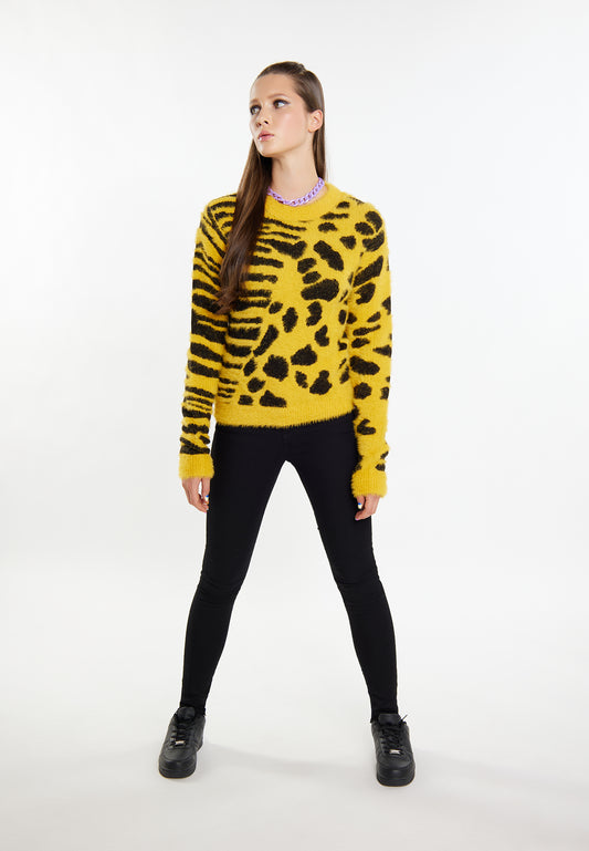 myMo ROCKS damski sweter dzianinowy