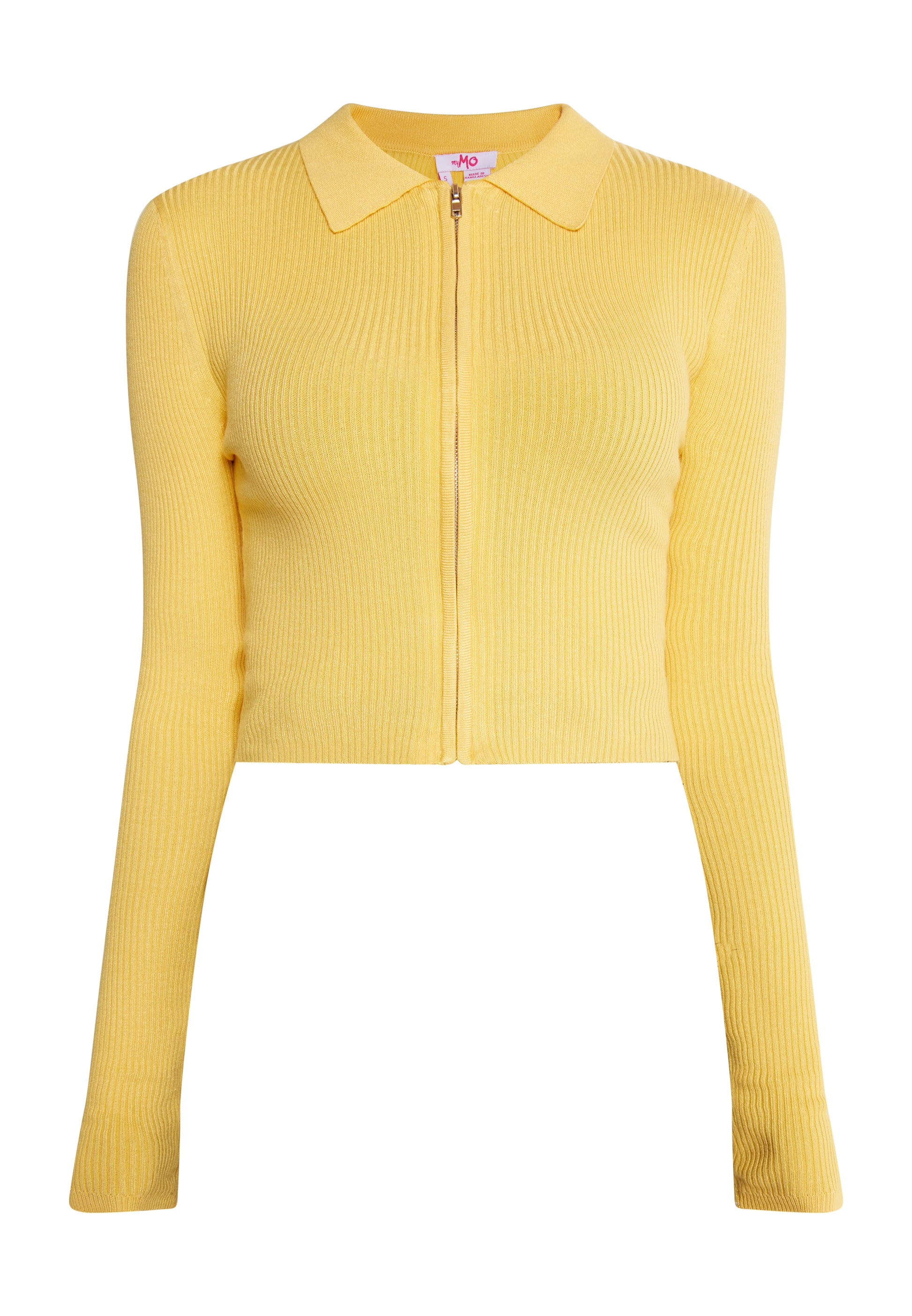 myMo Women's Cropped Cardigan