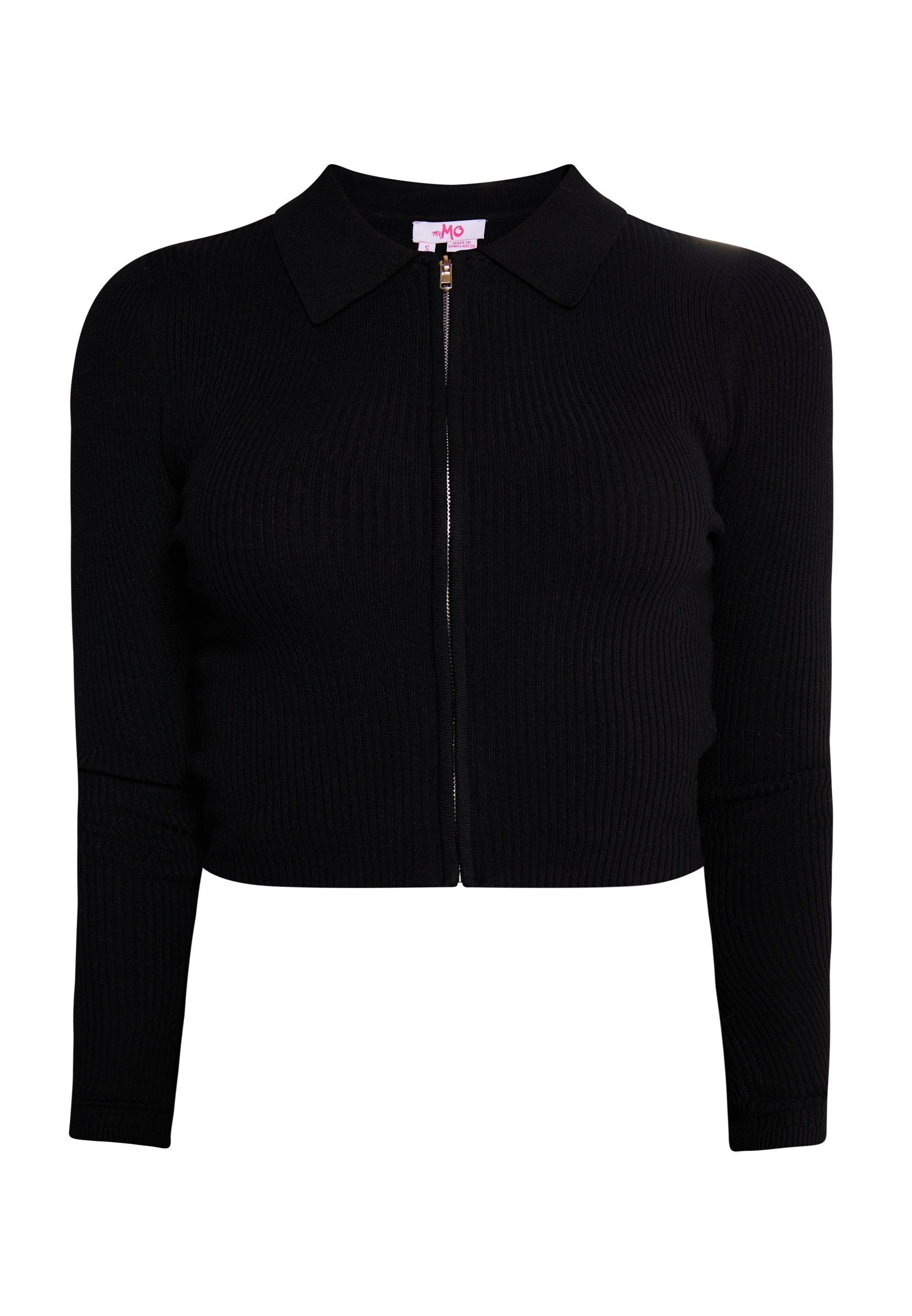 myMo Women's Cropped Cardigan