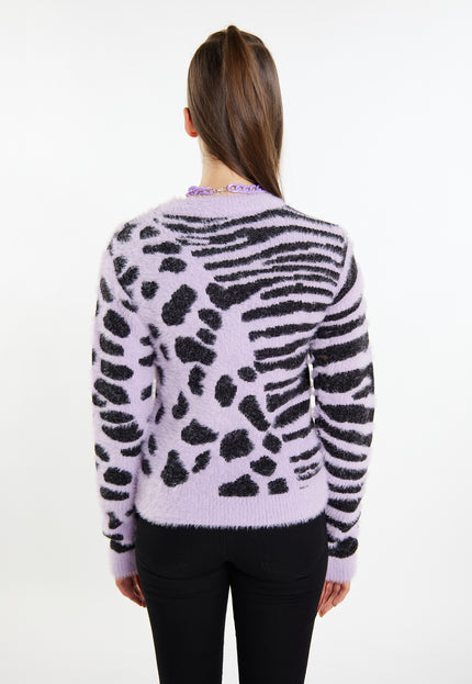 myMo ROCKS Damski Sweter Dzianinowy