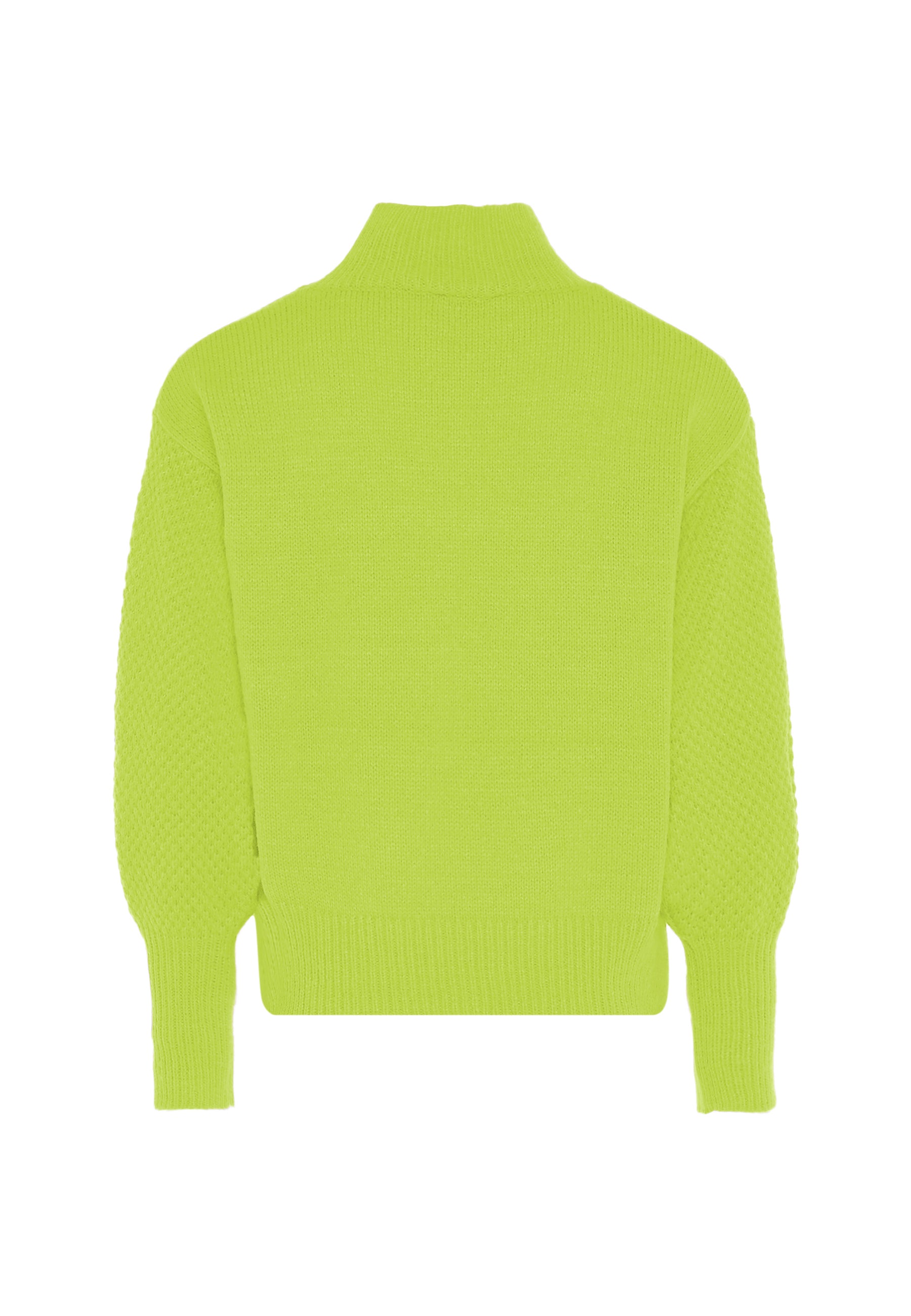 myMo Women's Sweater With Floral Embroidery