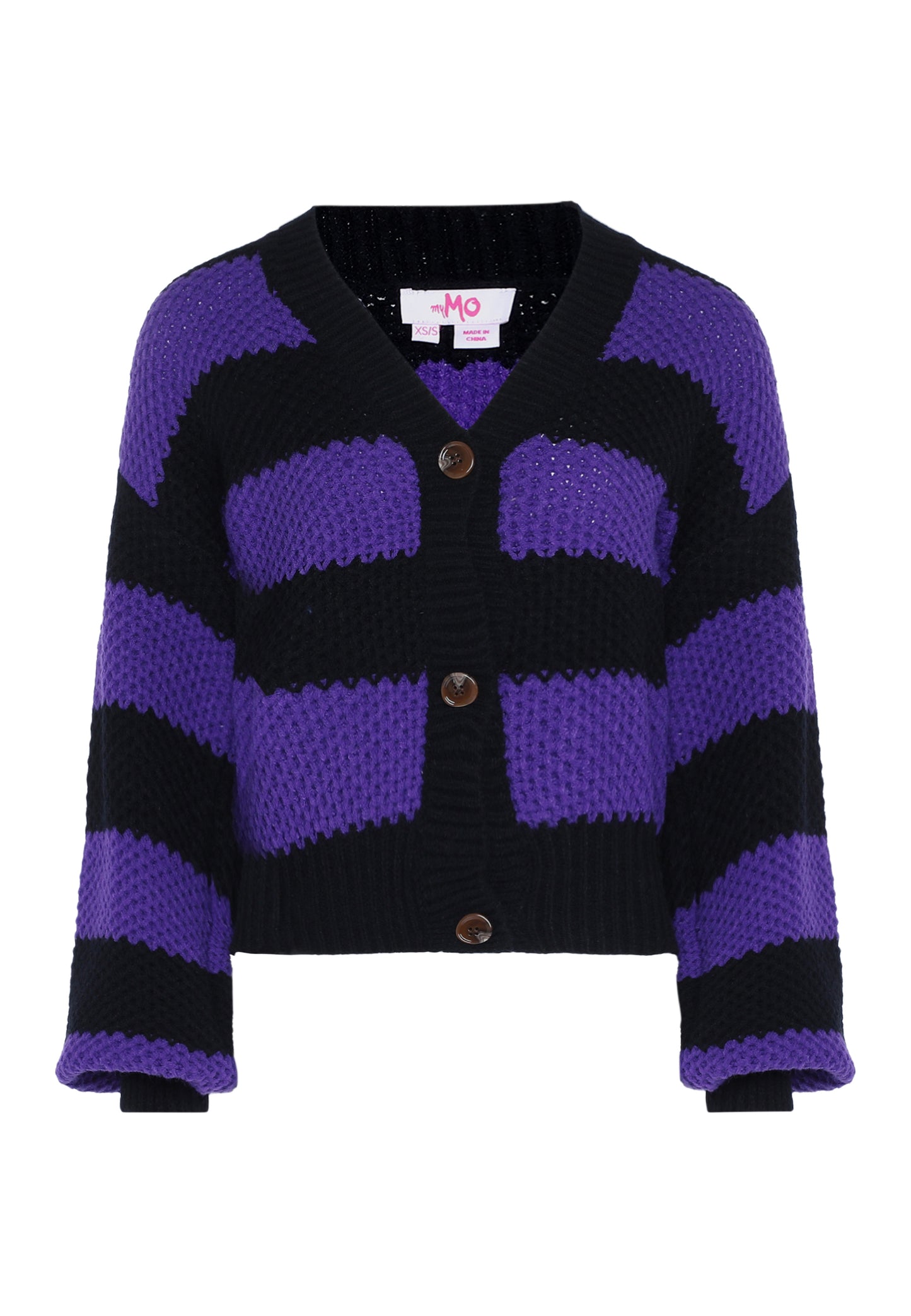 myMo Damen Strickjacke