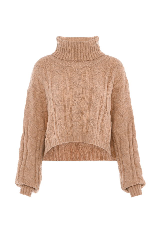 myMo Women's Turtleneck Sweater