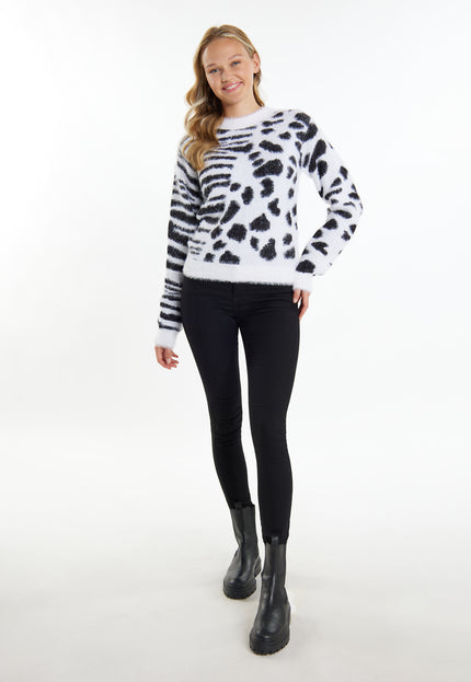 myMo Damen Strickpullover