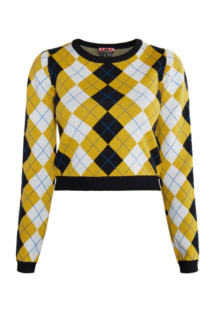 myMo ROCKS Damski Sweter Dzianinowy