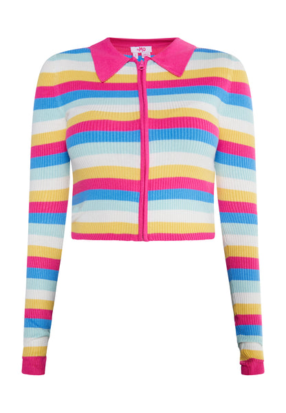 myMo Women's Cropped Cardigan