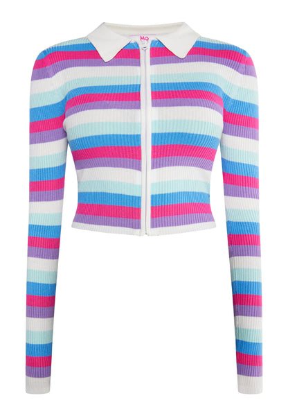 myMo Women's Cropped Cardigan