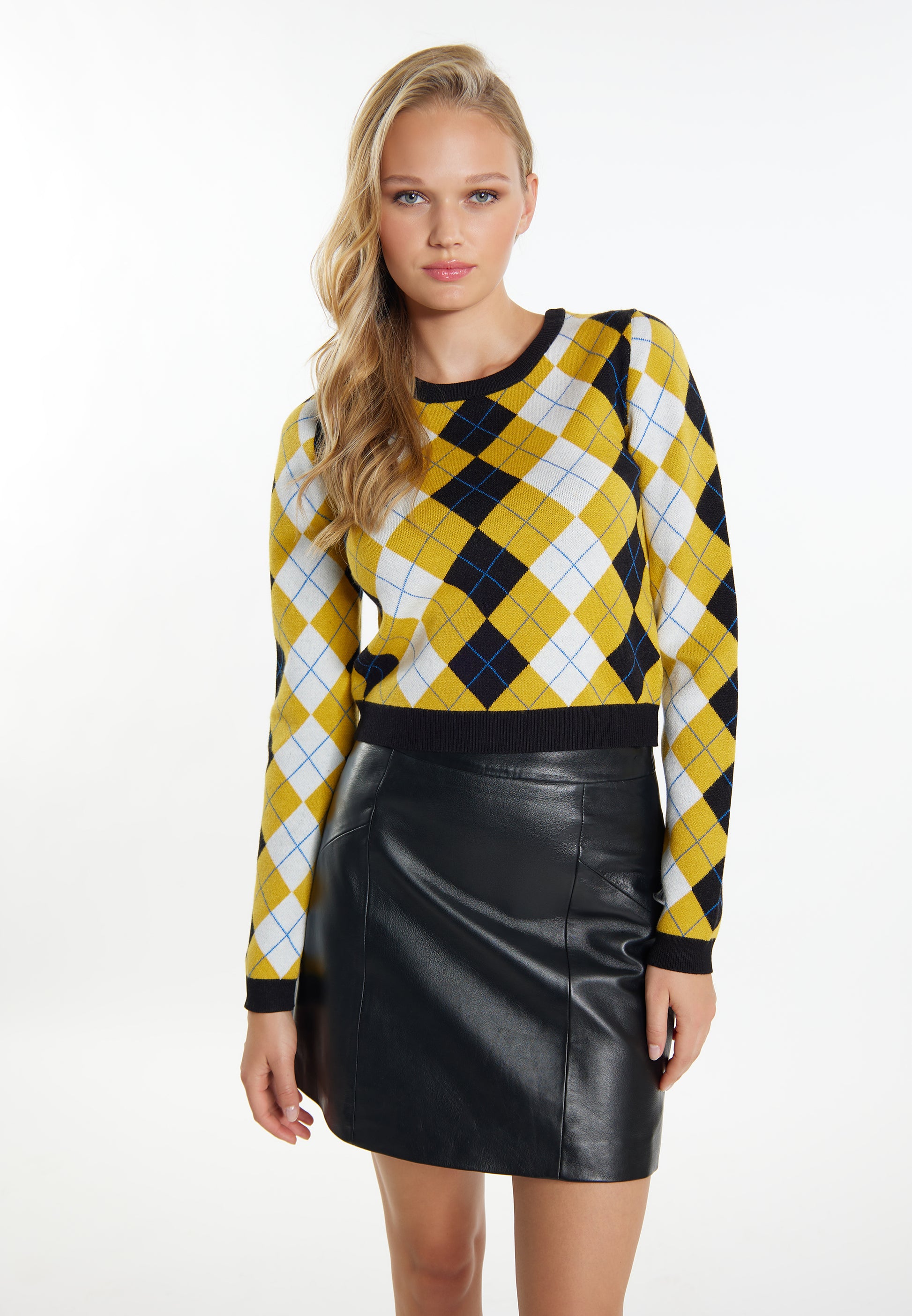 myMo ROCKS damski sweter dzianinowy