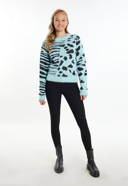 myMo Damen Strickpullover