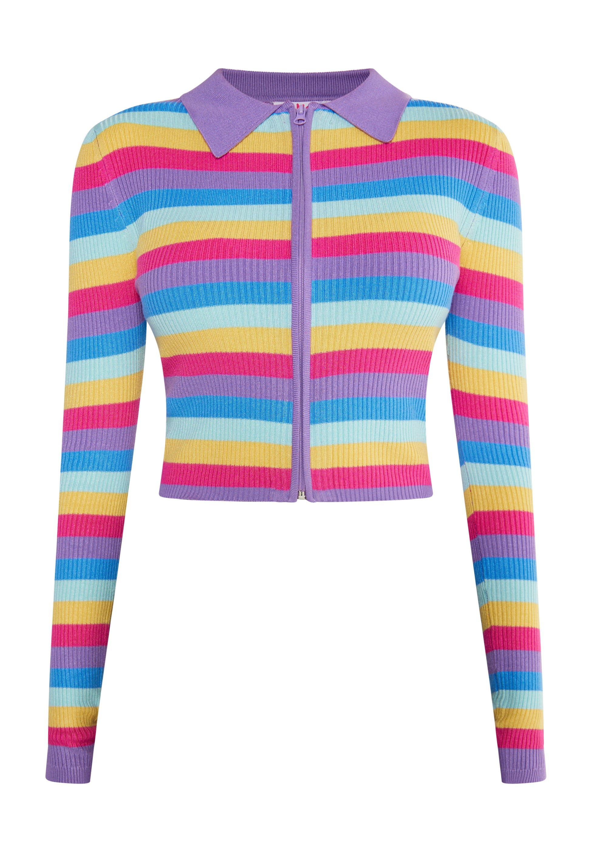 myMo Women's Cropped Cardigan