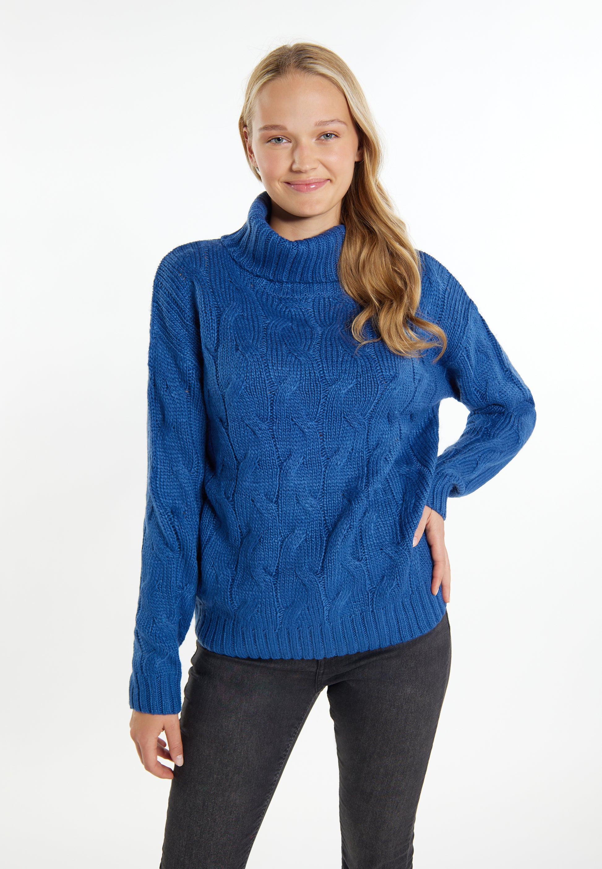 myMo Damen Strickpullover