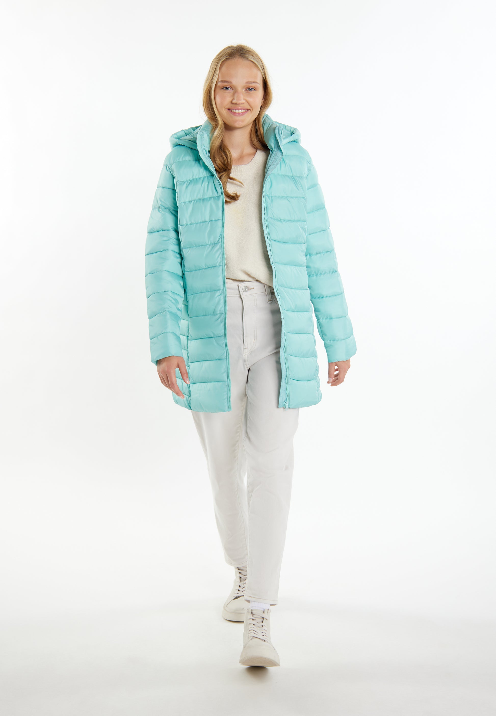 myMo Damen Leichtgewicht Steppjacke