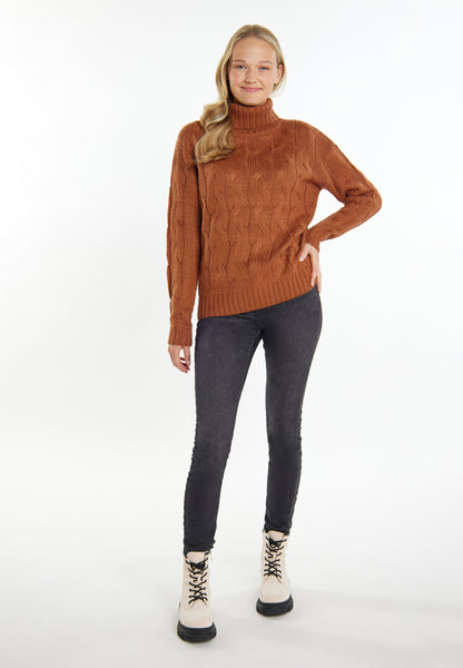 myMo Damen Strickpullover