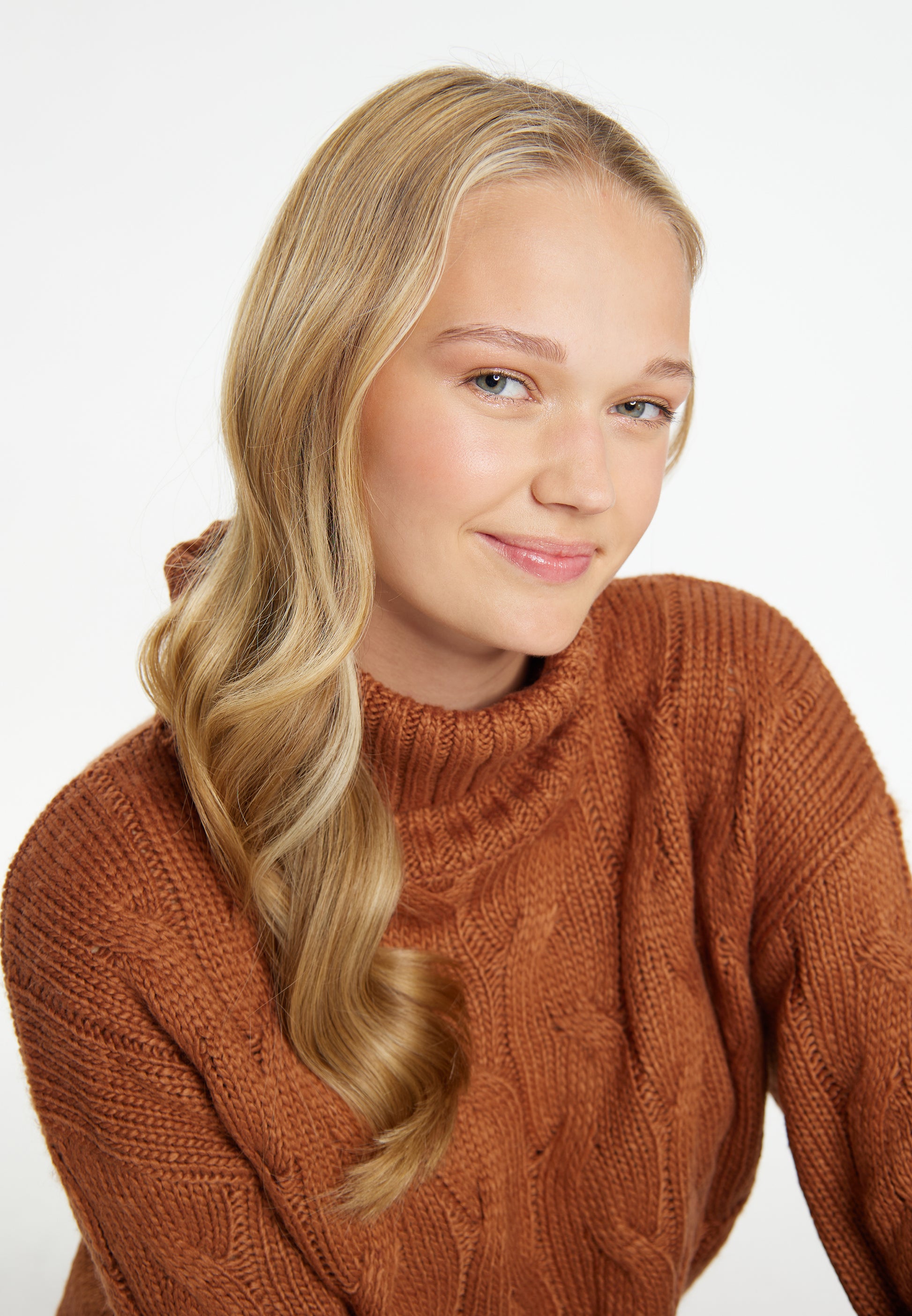 myMo Damen Strickpullover