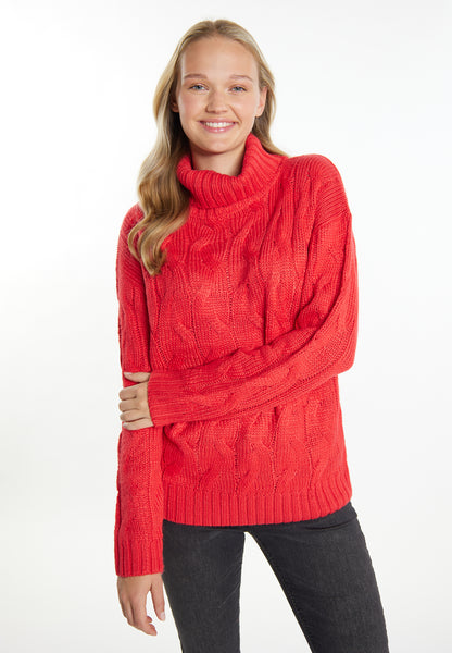 myMo Damen Strickpullover