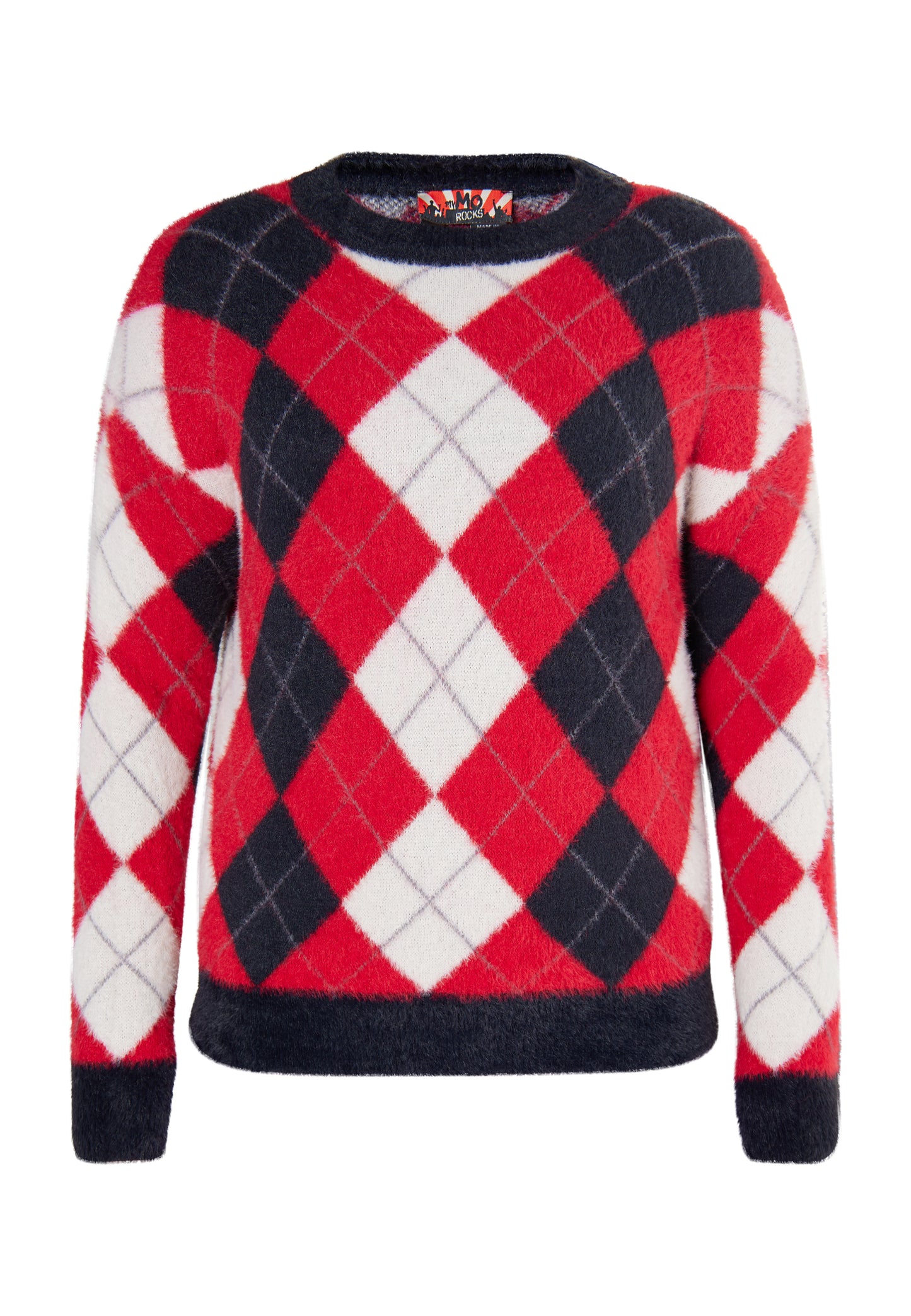 myMo ROCKS Damen Strickpullover