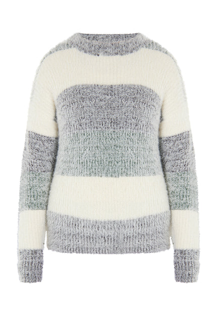myMo ROCKS Damski Sweter Dzianinowy