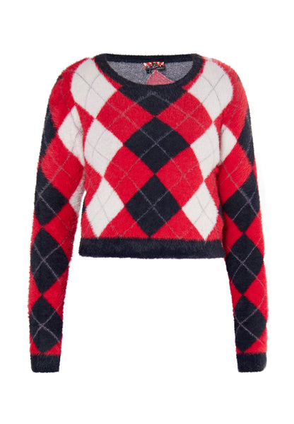 myMo ROCKS damski sweter dzianinowy