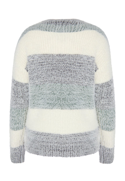 myMo ROCKS Damski Sweter Dzianinowy