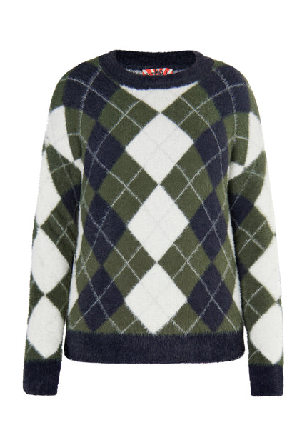 myMo ROCKS Damski Sweter Dzianinowy