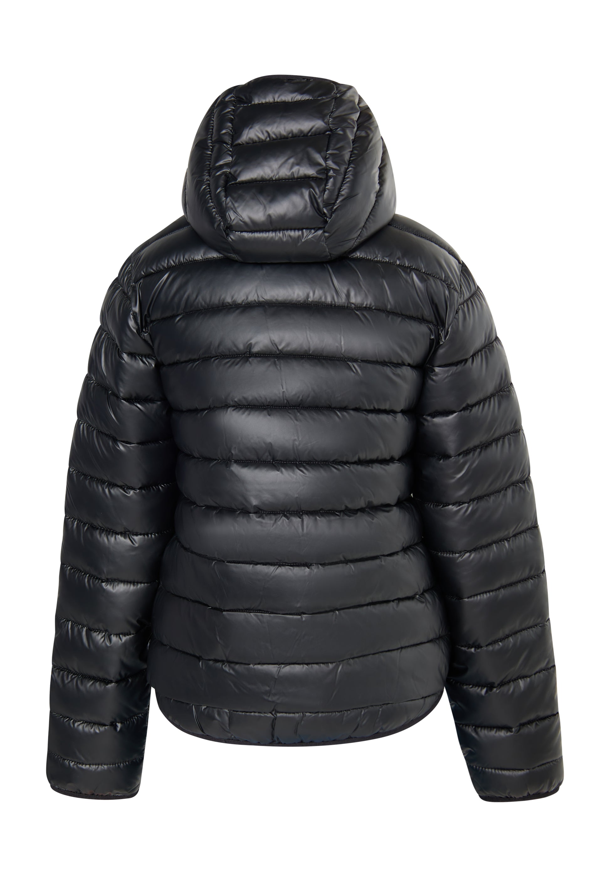 myMo Damen Glänzende Steppjacke