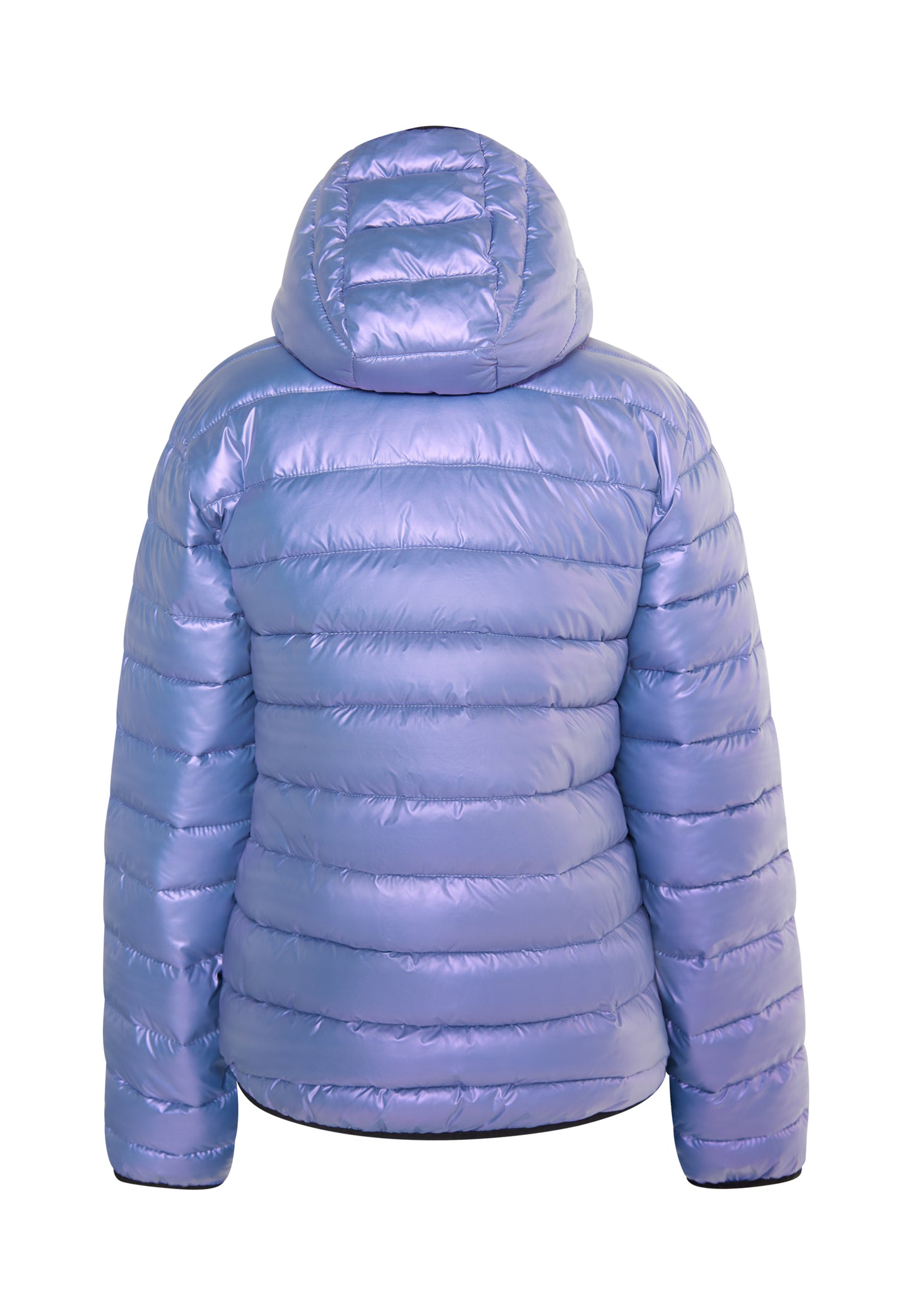 myMo Damen Glänzende Steppjacke